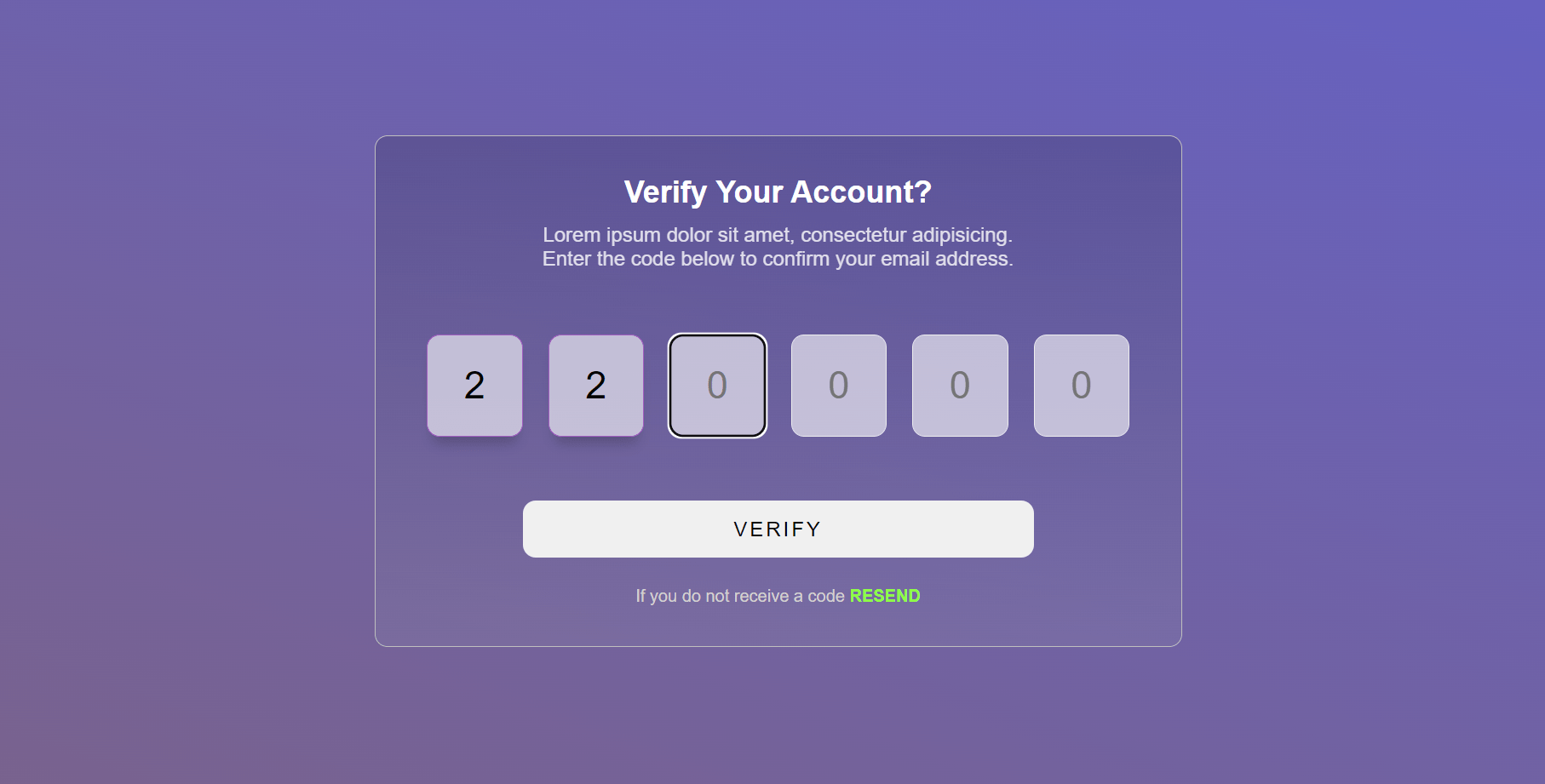 verify